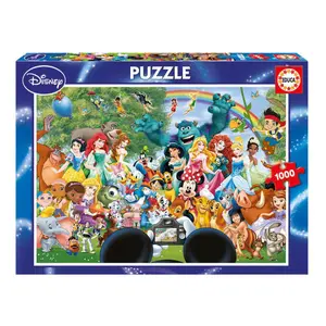 1000 piece puzzle Disney Mundo image-1