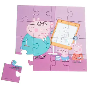 12-16-20-25 piece progressive puzzle Peppa Pig image-0