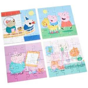 12-16-20-25 piece progressive puzzle Peppa Pig image-1