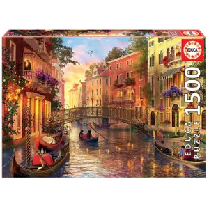 1500 piece puzzle Educa Atardecer Venecia image-2