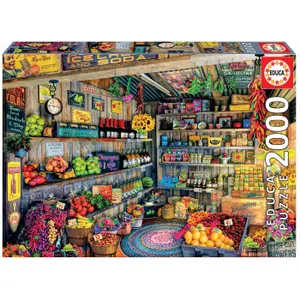 2000 piece puzzle Educa Tienda Comestible image-0