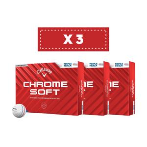 Set van 3 golfballen Callaway Soft Triple Track 24