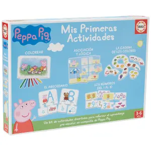 Set of 5 educational games in 1 from my premier activity Peppa Pig image-3