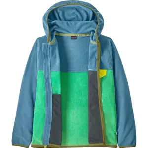 Children's hooded fleece Patagonia Micro D Snap-T image-1