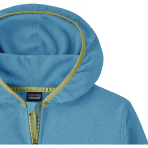 Children's hooded fleece Patagonia Micro D Snap-T image-3