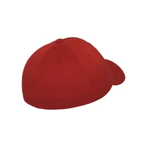 6560-00199-kappe-flexfit-5-panel-rot