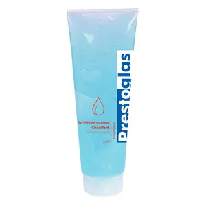 Hřejivý modrý masážní gel 250ml Sportifrance image-0