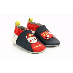 Baby slippers Robeez fireman image-0