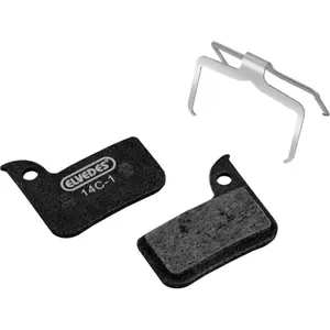 Pair of 10 metal/carbon bicycle brake pads Elvedes SRAM Red Road