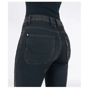 Jeans moto flare corta donna Knox Cartmel Kick Flare image-2