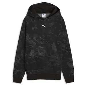 Children's Raglan Sleeve Hooded Sweatshirt Puma image-0