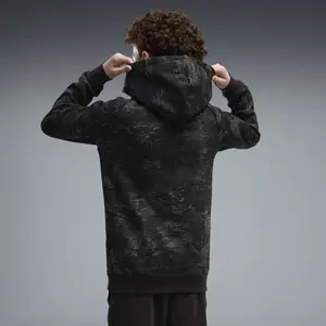 Children's Raglan Sleeve Hooded Sweatshirt Puma image-3