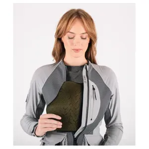 Protezione del petto moto da fissare sulla schiena donna Knox Microlock CE L1 image-2