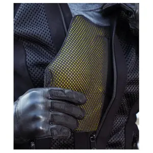 Protezione del petto moto da fissare sulla schiena donna Knox Microlock CE L1 image-5