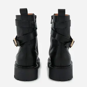 Botas de mujer Bons Baisers de Paname Amy-Cuir Grainé Noir image-4