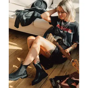 Boots femme Bons Baisers de Paname Patti-Cuir Noir image-3