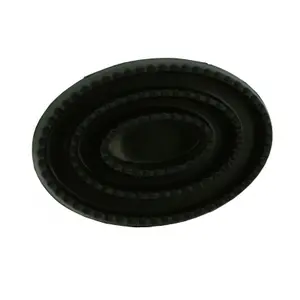 Βαθιά οβάλ χτένα από καουτσούκ Hippotonic image-1