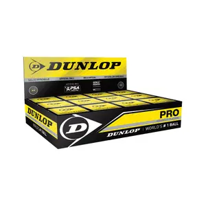 700108-lot-de-12-balles-de-squash-dunlop-pro-noir-tu