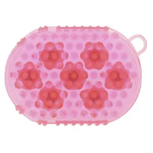 Guantes de equitación de doble cara peine y masaje hipotónico image-0