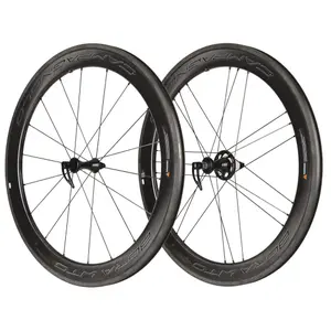 Conjunto de rodas + skate Campagnolo Bora Wto 60 Dark-2-Wf Qr image-0