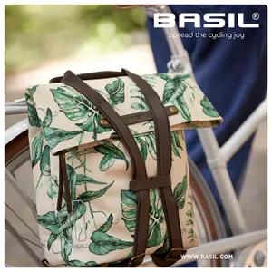 Ανακλαστικές τσάντες για βάσεις ποδηλάτου Basil Ever-Green 28-32L (x2) image-2