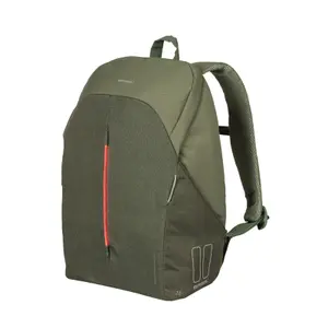 Stöldskyddad ryggsäck Basil B-Safe Commuter Hook-On Led Nordlicht 18L