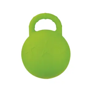 Pelota de caballo hipotónica con asa para caballos image-0