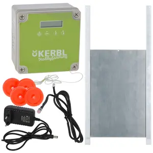 Automatic henhouse door kit Kerbl