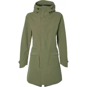 Wodoodporna parka dla kobiet Basil mosse image-0