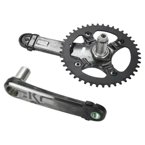 Karbonová kliková hřídel bez pouzdra Campagnolo Ekar Torque Pro Tech 145 BCD 44 T image-2