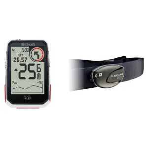 Kit de medidor gps de 30 funciones Sigma Rox 4.0 Hr image-1