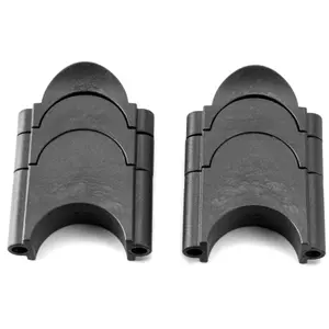 713486-distanssats-for-forlangning-av-styrstang-deda-parabolica-fastblack-svart-2x10-2x15-2x30-mm