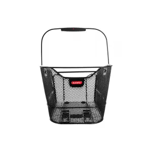 Cesto traseiro de malha estreita para racktime incluindo placa adaptável Klickfix citymax image-1