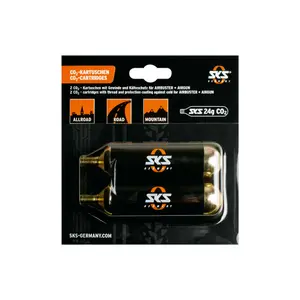 Cartouche CO2 blister 2 SKS Airbuster image-0
