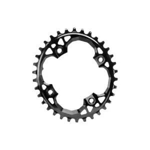 Plateau 4 bras a viser ovale en aluminium Absolute Black 30 T 94 BCD 1 x 10-12 v image-2