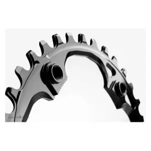 Plateau 4 bras a viser ovale en aluminium Absolute Black 30 T 94 BCD 1 x 10-12 v image-5