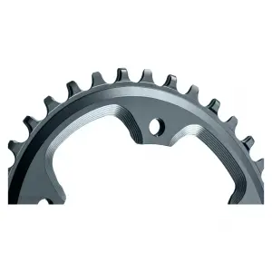 Ovale Aluminiumplatte 5 Arme Absolute Black 110 BCD CX Shimano 42 T image-1