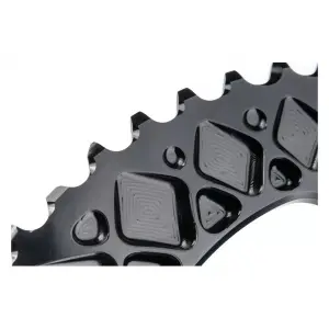Oválný hliníkový tác s 5 rameny Absolute Black 110 BCD Sram 34 T image-1