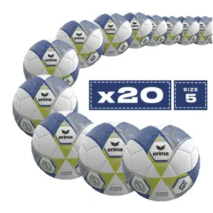Sada 20 Fotbalových míčů Erima Hybrid Training 2.0