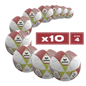 Sada 10 fotbalových míčů Erima Hybrid Training 2.0