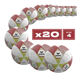 Sada 20 Fotbalových míčů Erima Hybrid Training 2.0