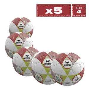 Sada 5 Fotbalových míčů Erima Hybrid Training 2.0