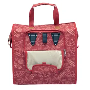 Sacoche de porte-bagages vélo imperméable polyester réfléchissante New Looxs lilly image-1