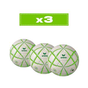 Set of 3 Balls Erima Magic White