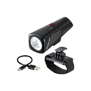 led-cykellampa för hjälm med usb Sigma Buster 800 image-1