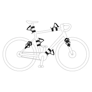 Portabottiglie doppio Zefal Gizmo Universel image-5