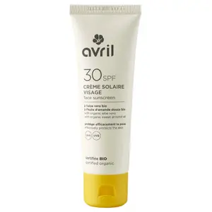 Certifikovaná bio opalovací krém na obličej pro ženy Avril SPF 30 image-0