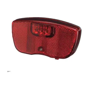 zasilane bateriami tylne światło na bagażniku dostarczane z 2 bateriami aa Marwi 4400 Triled