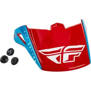 Motorradhelm-Visier Fly Racing Kinetic Straight Edge image-0