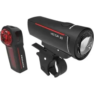 Kit d'éclairage led Trelock ls 300 i-go vector 30/ls740 vector image-0